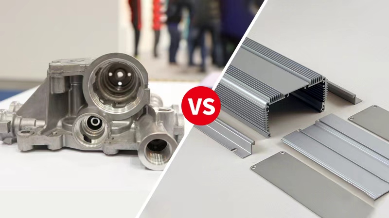 Cast Aluminum vs Extruded Aluminum