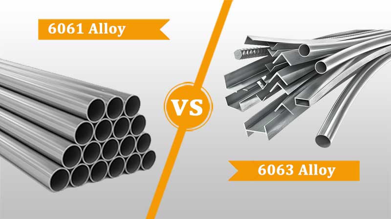 6061 Aluminum Compared to 6063