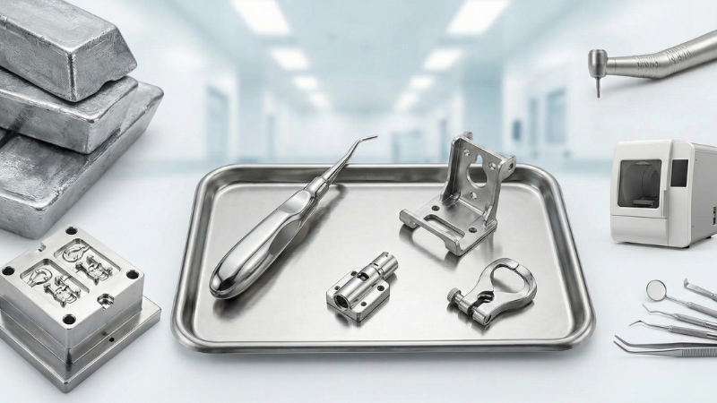 Medical device die castings