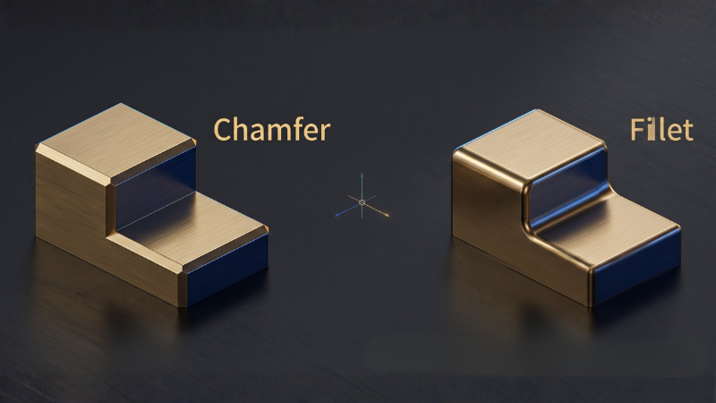 Fillet vs. Chamfer