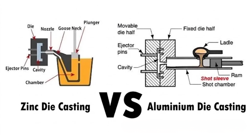 Zinc vs Aluminium Die Casting