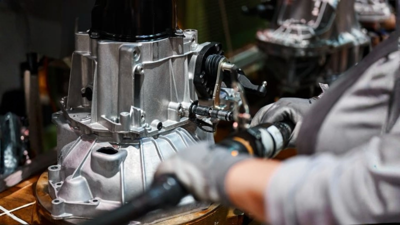 Working on A380 Gearbox