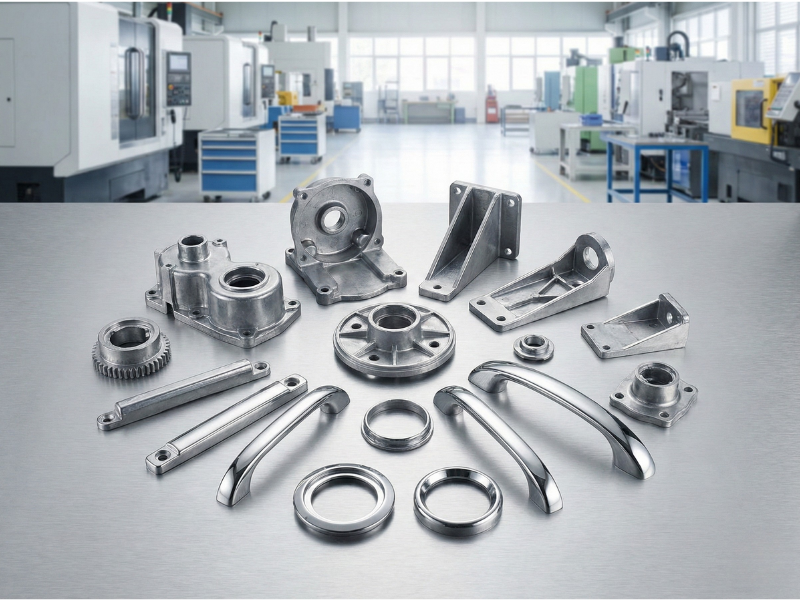 Zinc alloy product display