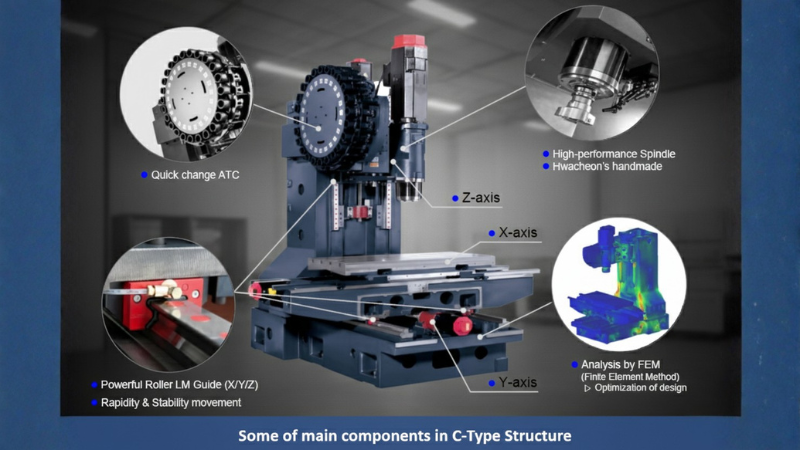 CNC Milling Machine Components