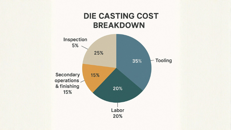 Die-Cast Cost Breakdown by Factors