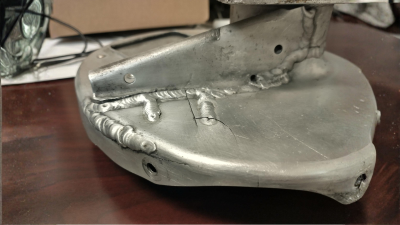 Nasty Solidification Cracks on Aluminum Welds