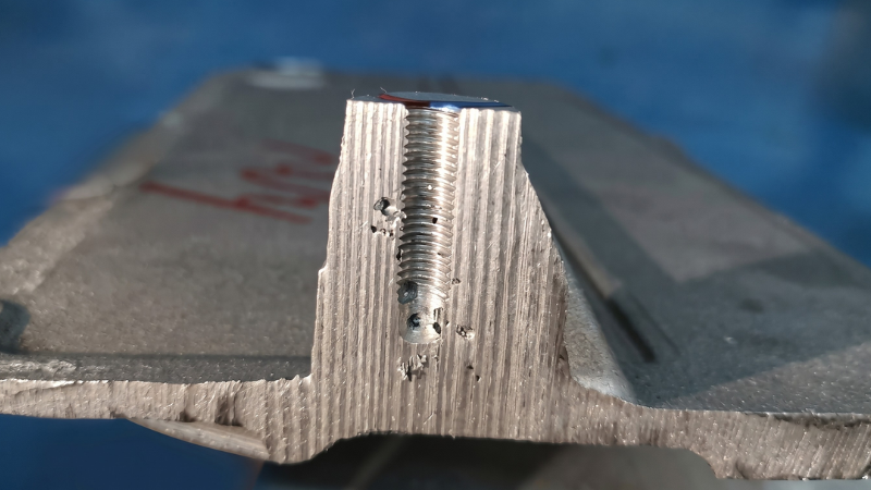 Hidden pores during milling